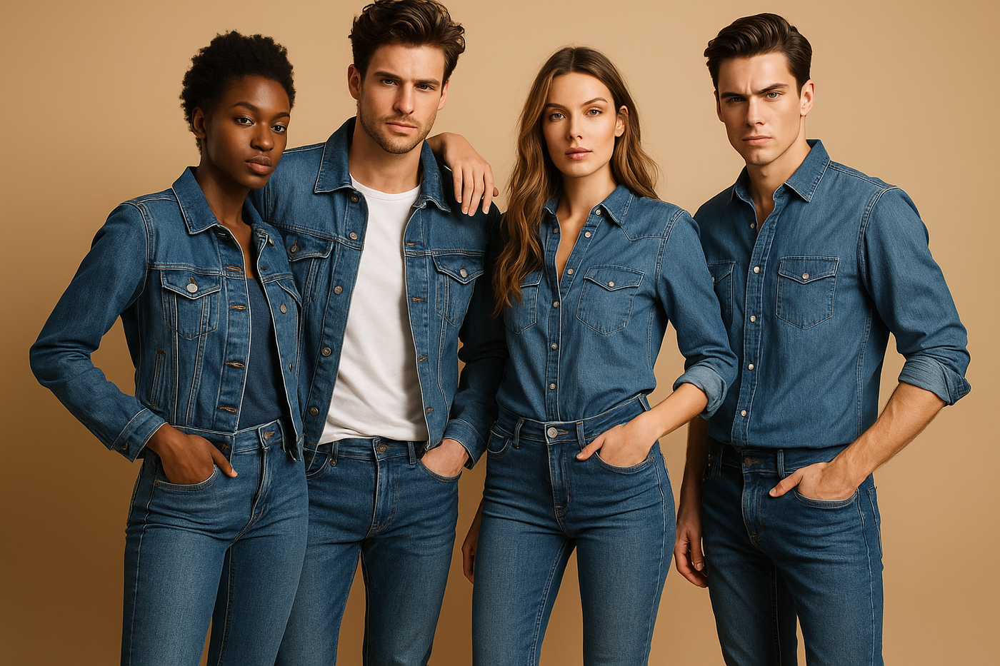 denim jackets and jeans