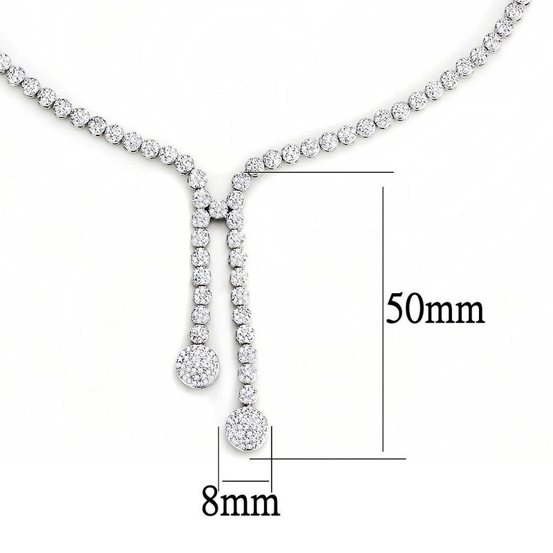 Jewelry & Watches Jewelry Sets - Brass CZ Rhodium fashique fusion