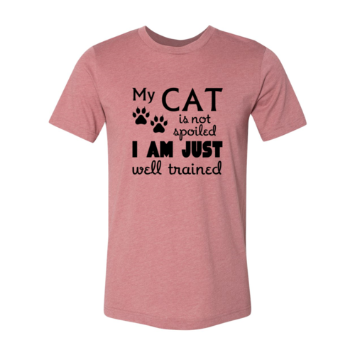 T-shirts Heather Mauve Cat Lover T-shirt - Funny | 6 Colors, 8 Sizes fashique fusion