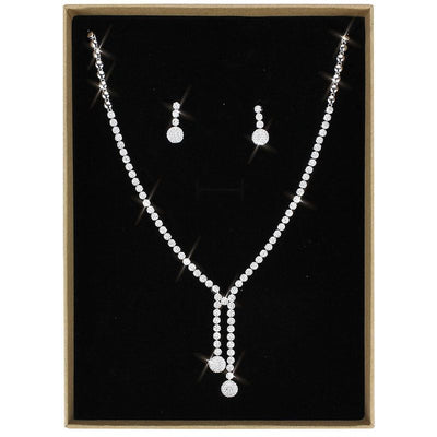 Jewelry & Watches Jewelry Sets - Brass CZ Rhodium fashique fusion