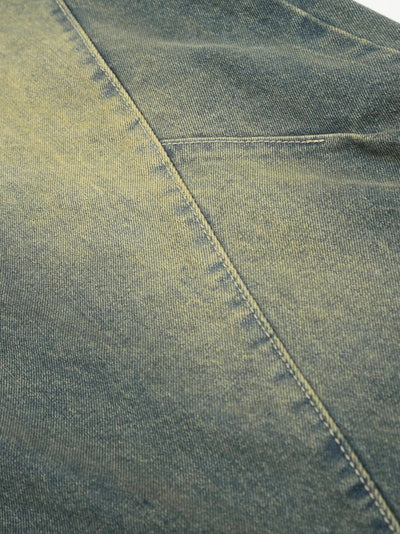 jeans Men's Wide Leg Jeans - Stretch Pocketed | Cotton Blend fashique fusion
