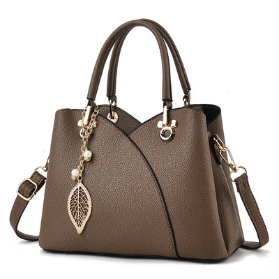 Dark Olive Green High-end Trend Versatile Women's Bag Elegant Graceful