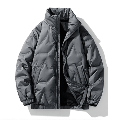 Jackets & Coats Quilted Jacket Men's High Collar - Stylish Warmth fashique fusion