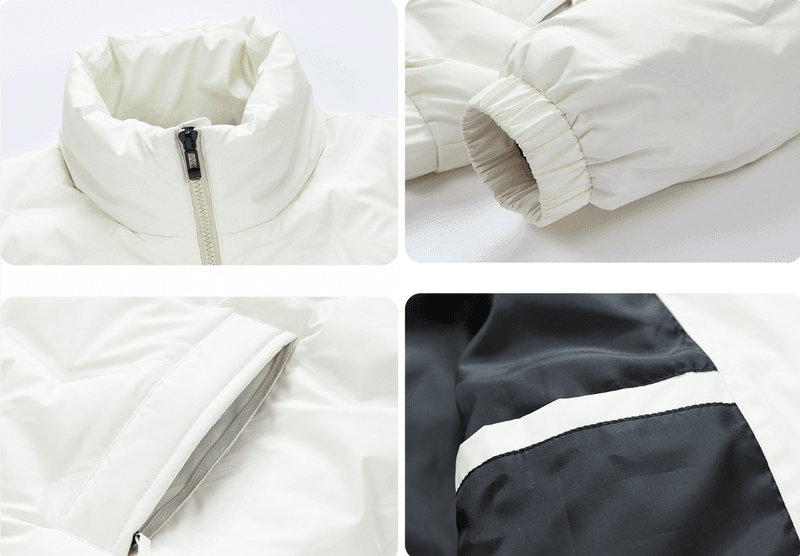 Jackets & Coats Quilted Jacket Men's High Collar - Stylish Warmth fashique fusion