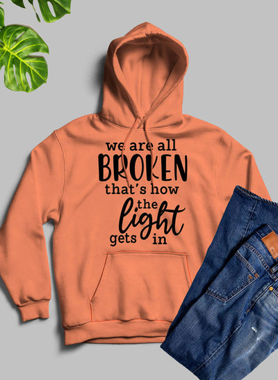 T-shirts Heather Prism Peach Light Artist Hoodie - Broken Artist Wear fashique fusion