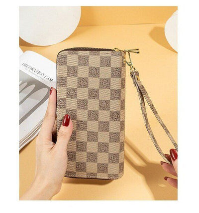 Handbags Check & Checkers Wallet - Checkered Wallet fashique fusion