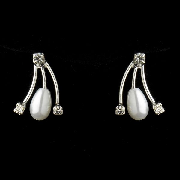 Sets Bridal Wedding Jewelry Set Crystal Rhinestone Pearl fashique fusion