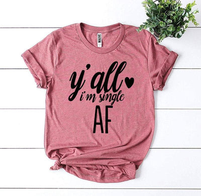 T-shirts Single AF T-shirt - Premium Print | Bella Canvas Sizes fashique fusion