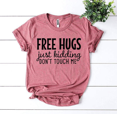 T-shirts Free Hugs T-shirt - Cotton- Free Hugs fashique fusion