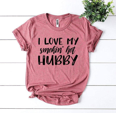 T-shirts Smokin’ Hot Hubby T-shirt - Premium Cotton fashique fusion