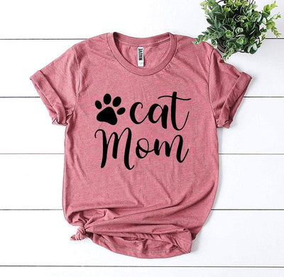 T-shirts Cat Mom T-shirt - Premium Cotton fashique fusion