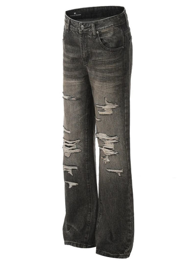 Home & Garden Men's Jeans - Distressed Denim | Stretchy Cotton Blend fashique fusion