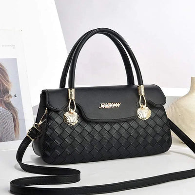 Lavender Vintage Exquisite Letter-printed Women's Handbag Fashion Printed Casual Simple Handbag Women's Cross-body Bag