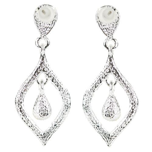 Earrings Bridal Wedding Prom Jewelry Classic Sparkling Crystal Rhinestone fashique fusion