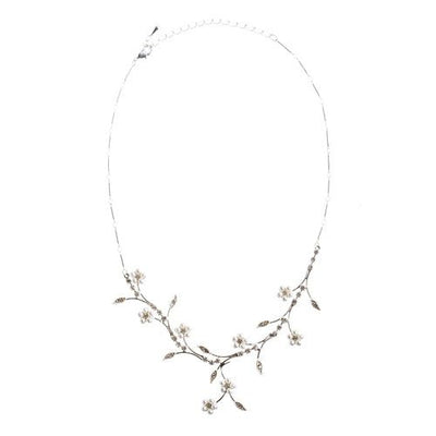 Sets Bridal Wedding Jewelry Set Floral Vine Pearl Rhinestone fashique fusion