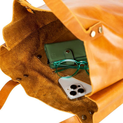 Accessories Alpine Leather Crossbody Handbag - Handmade Leather Bag fashique fusion