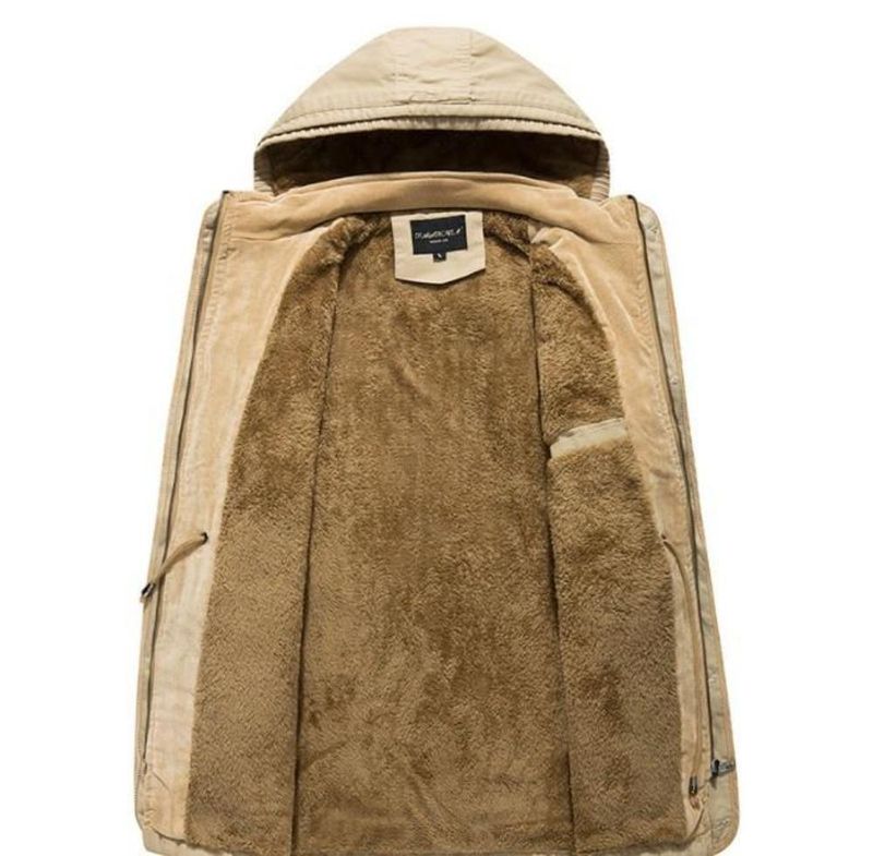 Jackets & Coats Men's Winter Hooded Coat - Military Style fashique fusion